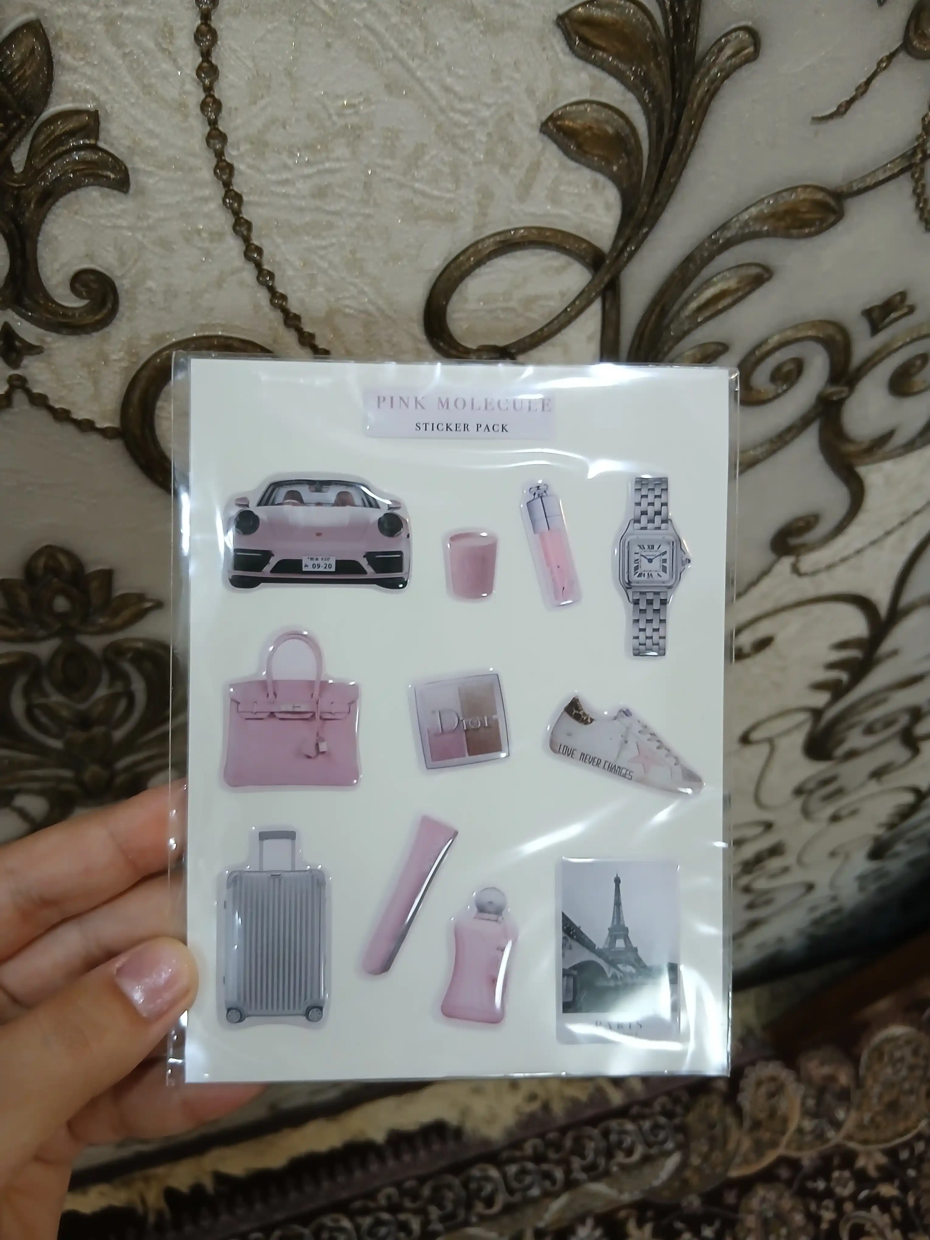 3D nakleyka, stiker telefon, iPhone va noutbuklar uchun