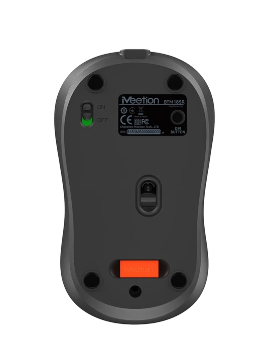 Беспроводная мышь BTM185R 2.4G + Bluetooth 5.1, аккумуляторная, до 3200 DPI