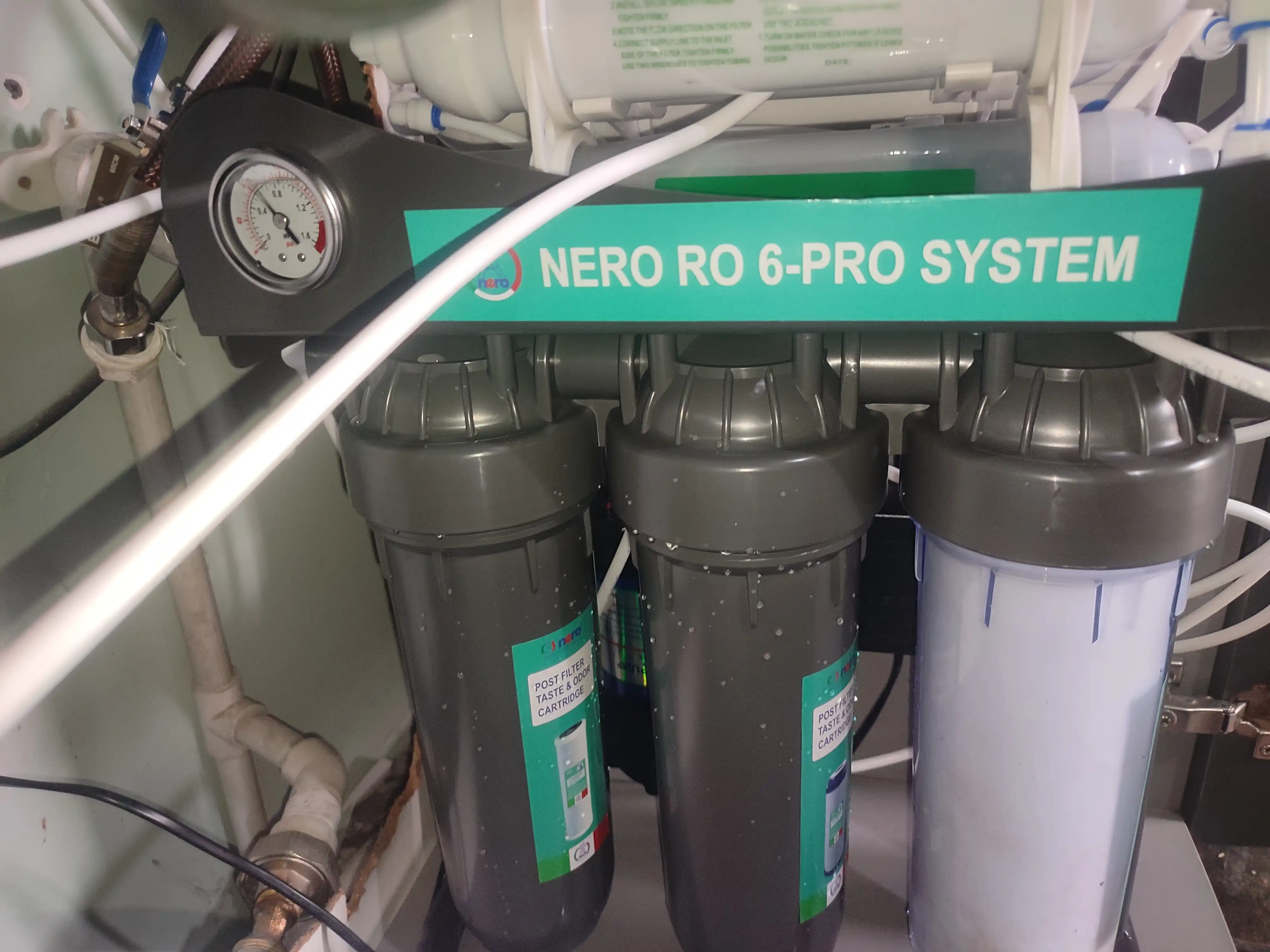 Nero RO 7-Pro mineralizator va 7 bosqichli tozalash tizimiga ega teskari osmos filtri