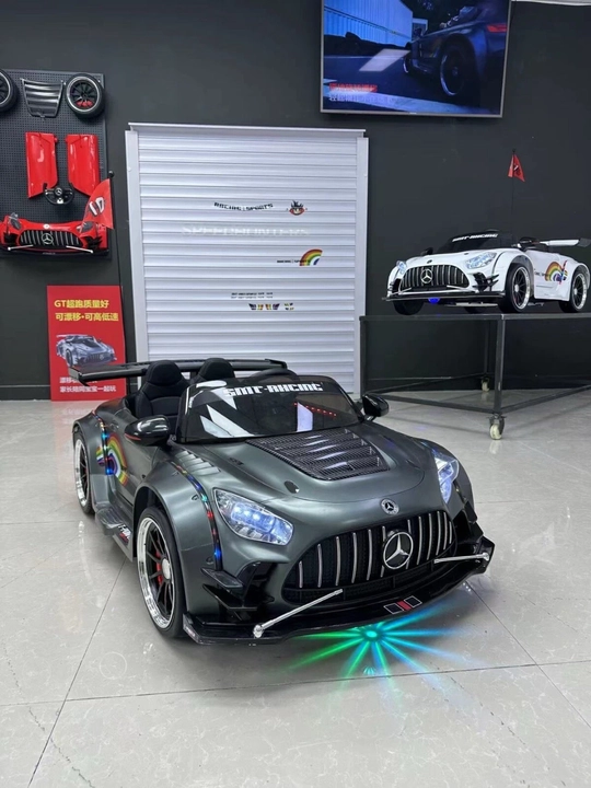 Детский электромобиль Mercedes-Benz GT, с дрифт функции, от 1 до 9 лет