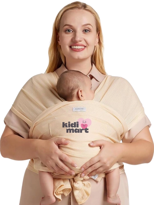 Слинг-шарф для новорожденных Momcozy Baby Wrap Carrier Air Mesh, Skin - 