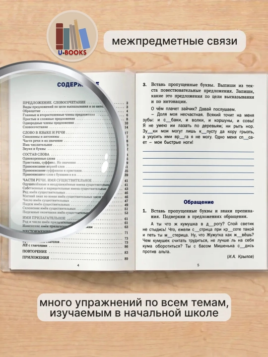 Комплект из 2 тетрадей-тренажёров для 3 класса — русский язык и математика, ВАКО
