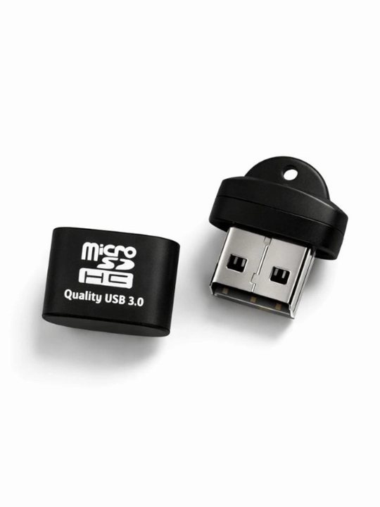 MicroSD kart o‘quvchi Card Reader, USB 3.0, ixcham adapter