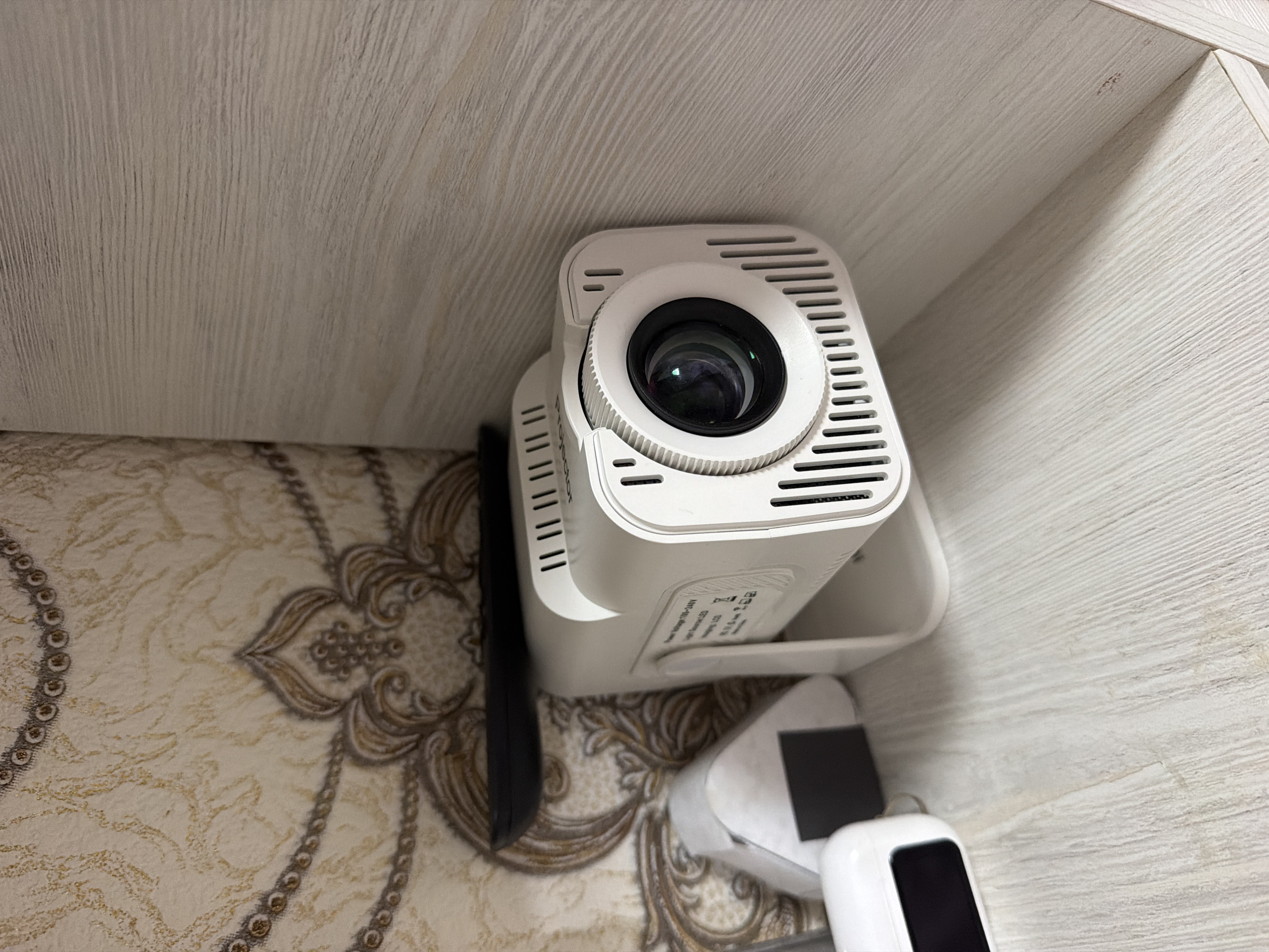 Smart HY320 mini proyektor, Wi-Fi, Android 11, uy va kino uchun portativ proyektor