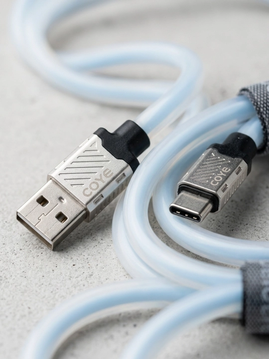 Type-C kabel Coye CUV-4, taypsi zaryadchik, usb type c, iphone zaryadnik,iphone kabel