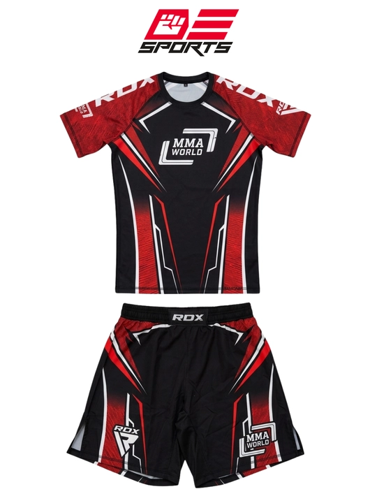 MMA, greppling va mashg‘ulotlar uchun RDX MMA World rashgard va shortiklari