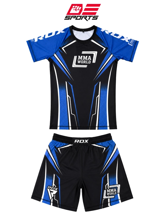 MMA, greppling va mashg‘ulotlar uchun RDX MMA World rashgard va shortiklari