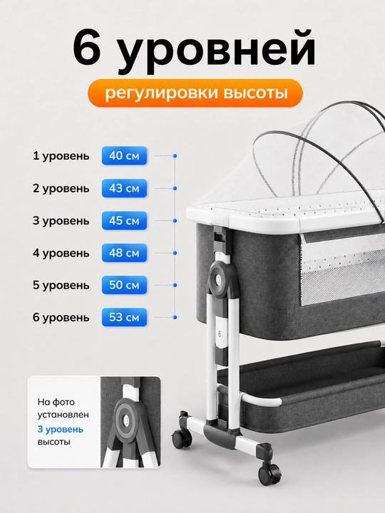 Детская кроватка-люлька для новорожденных, с матрасом колыбель beshik, с zanzariera
