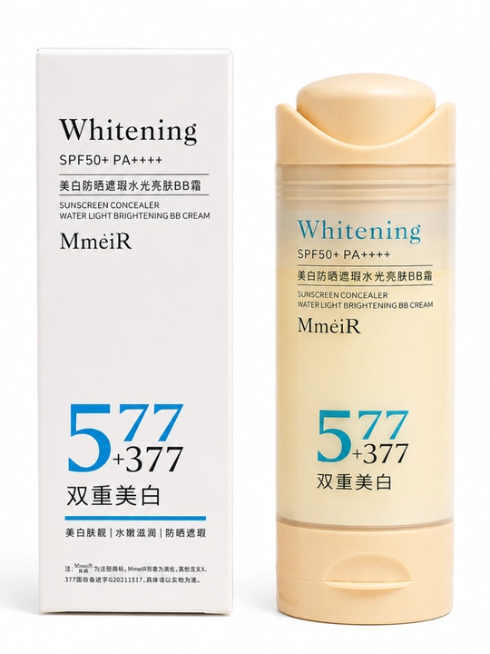 BB Tonal Krem Whitening 577+377 SPF50+ PA++++ Quyoshdan himoyalovchi krem