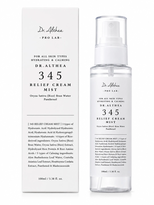 Dr. Althea 345 Relief Cream Mist 100 мл увлажняющий успокаивающий мист
