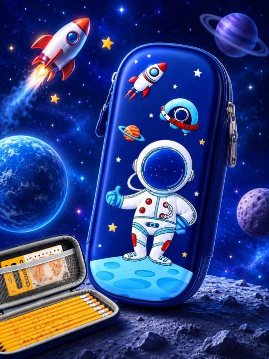Пенал 3D, органайзер для школы и детского сада, для девочек и мальчиков