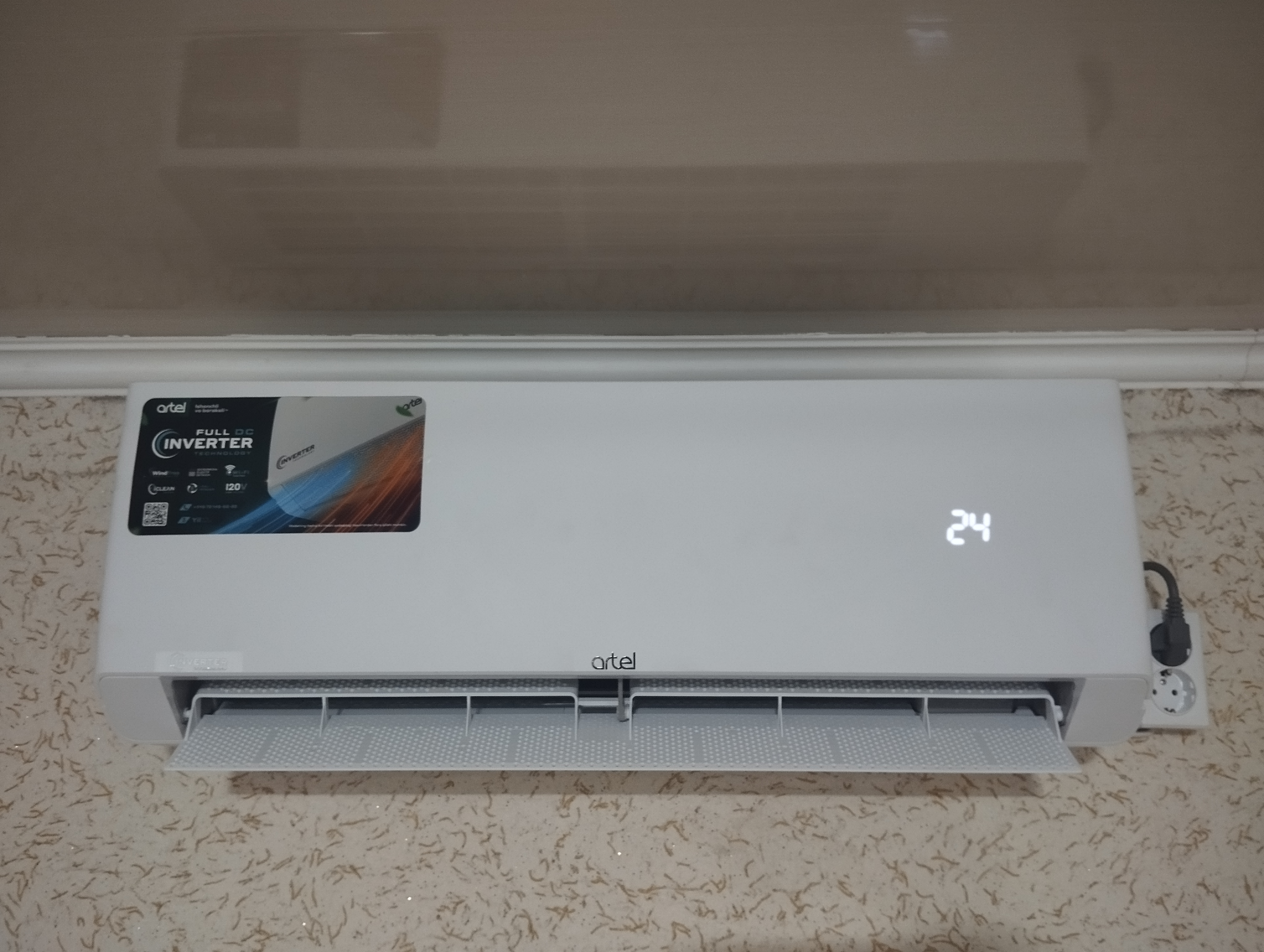 Инверторный кондиционер Artel Shahrisabz 12 Чиллачи, WIFI, Turbo охлаждение