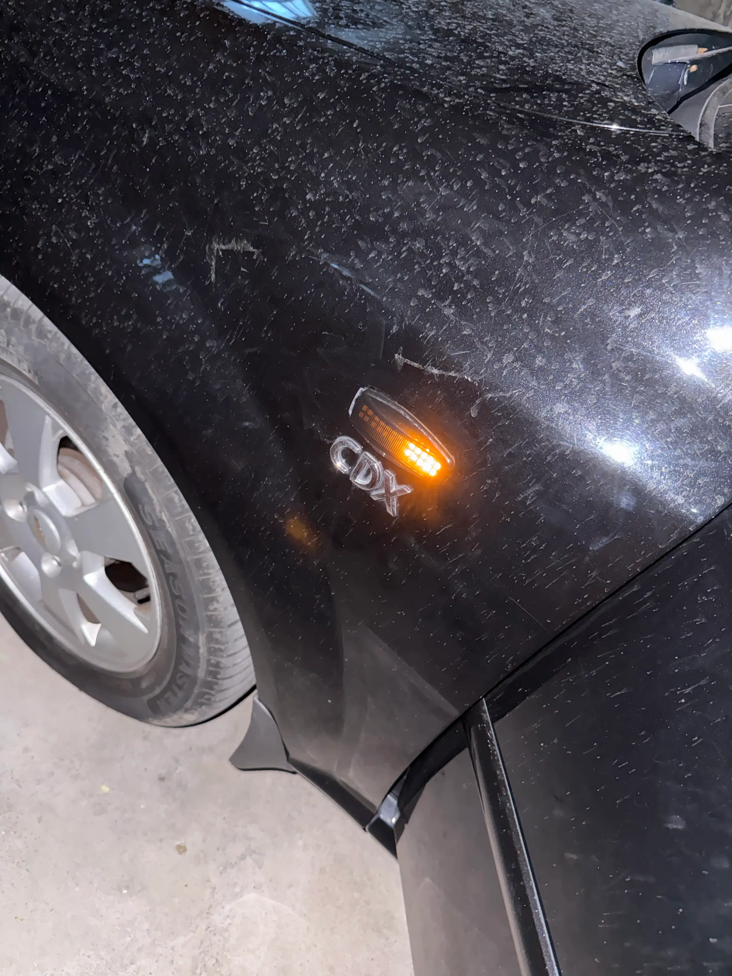 Боковые LED-повторители для Chevrolet Gentra и Lacetti