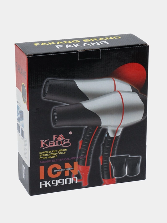 Профессиональный фен для сушки и укладки волос, FKang ION FK-9900