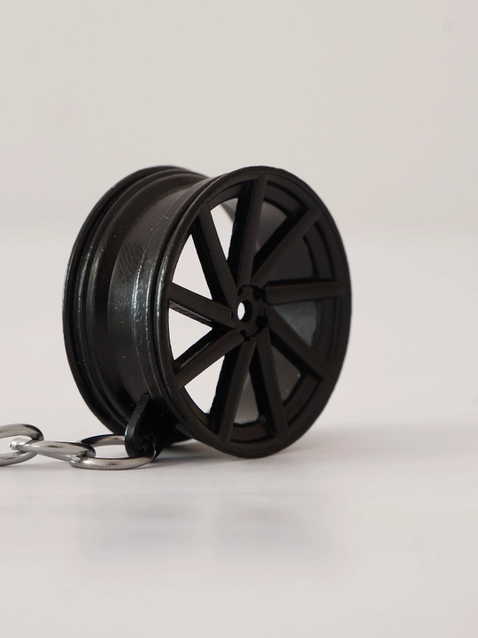 Брелок для ключей диск Vossen Concave металл подарок автомобилисту мужчине 2 цвета