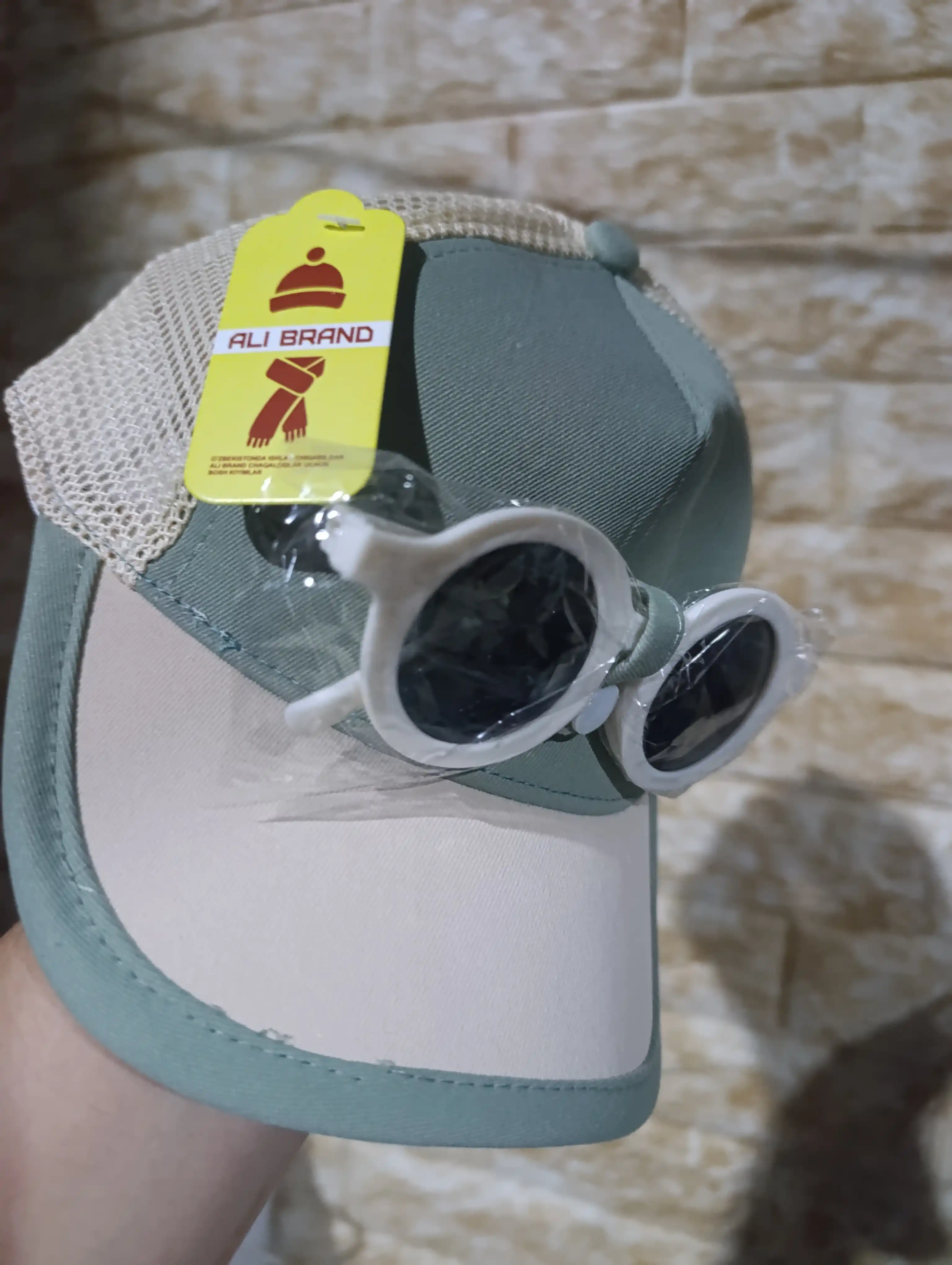 Кепка с 3D-пропеллером, кепка и солнцезащитные очки,  Кепка для детей 3–6 лет,   кепка
