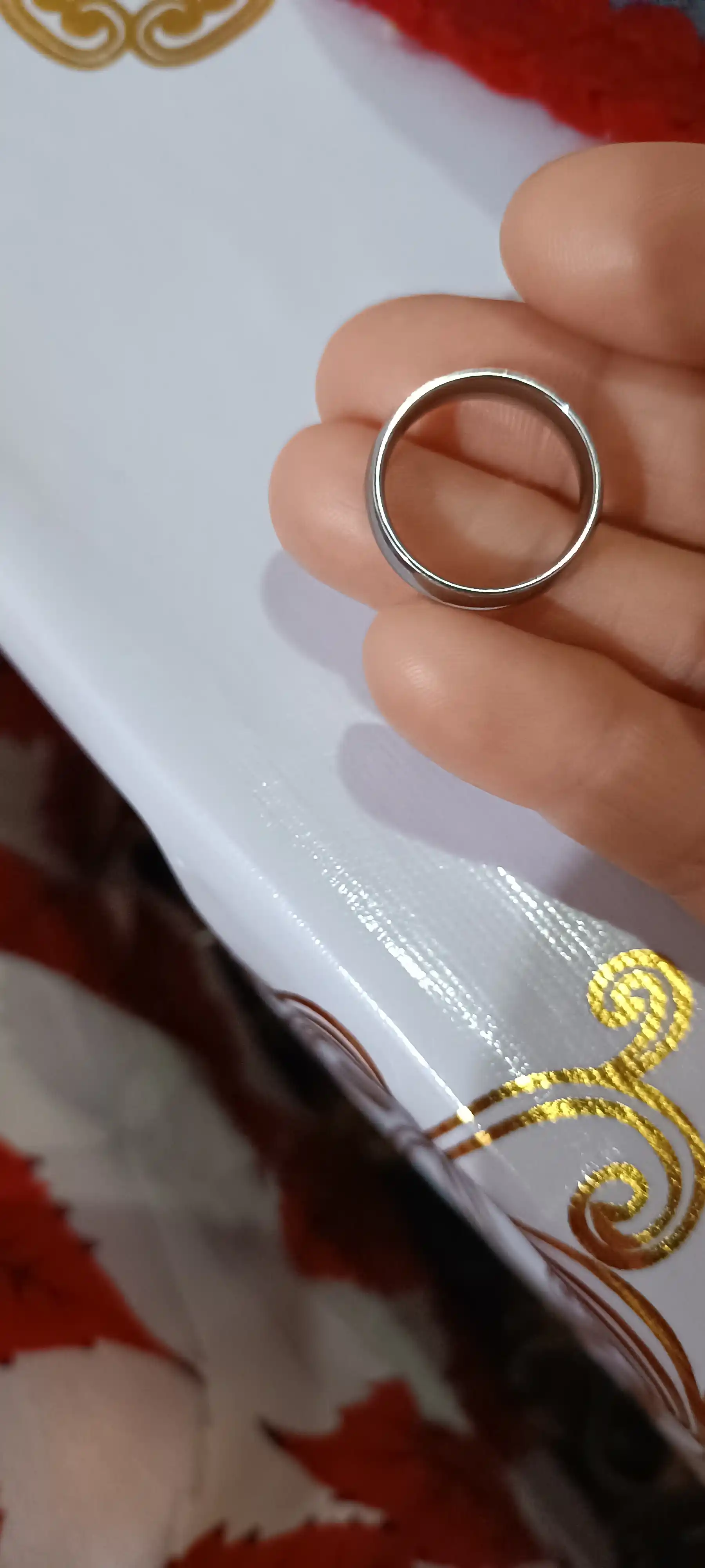 Обручальное кольцо из нержавеющей стали