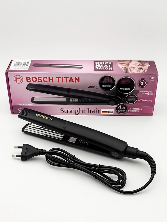 Bosch Titan Professional gofre ployka – ildiz ko‘taruvchi, LCD, 480°C