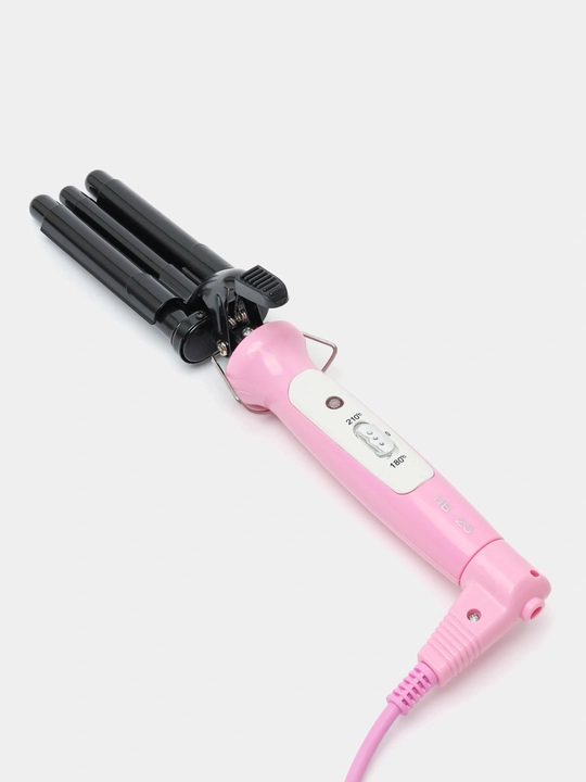 3-to‘lqinli professional ployka – soch turmaklash uchun triple wave styler - 