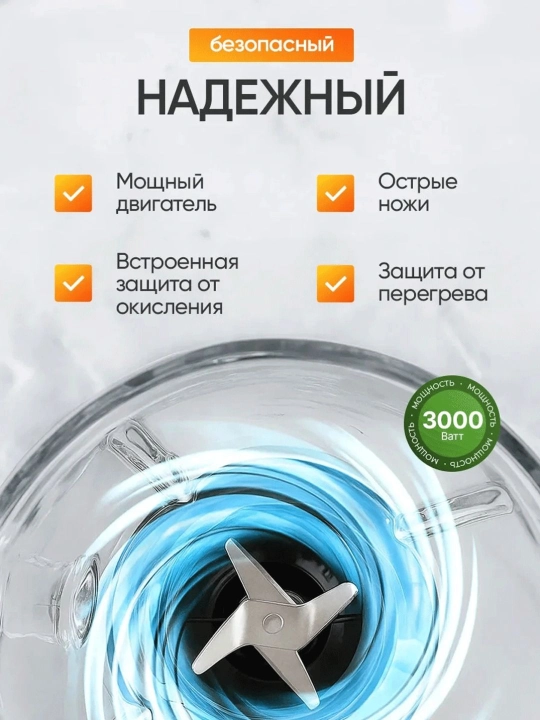AOTE 4 in 1 Blender To‘plami – Ko‘p Funksiyali Oshxona Blenderi va Maydalagich Xitoy