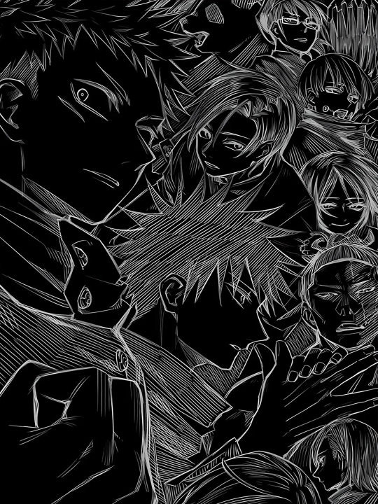 Jujutsu Kaisen posterlar plakatlar laminatlangan A4 formatlar - 