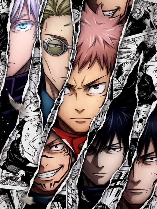 Jujutsu Kaisen posterlar plakatlar laminatlangan A4 formatlar - 
