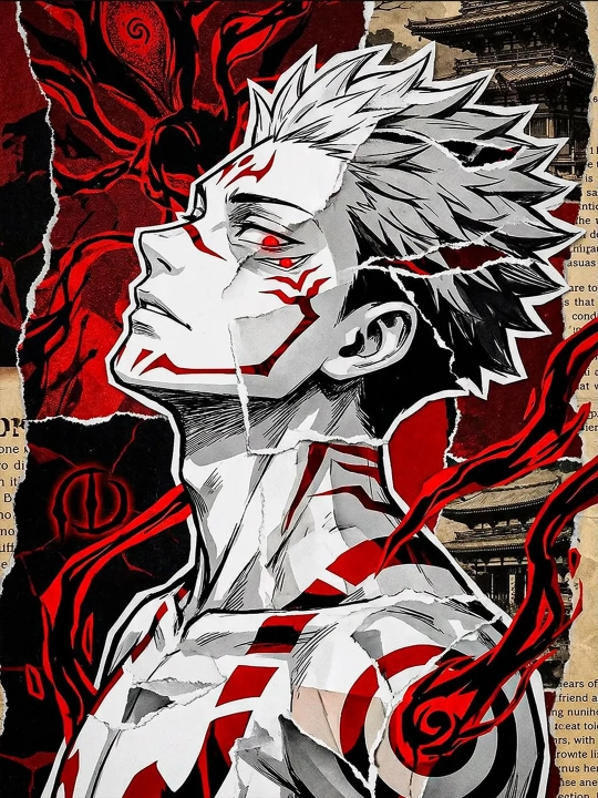 Jujutsu Kaisen posterlar plakatlar laminatlangan A4 formatlar - 