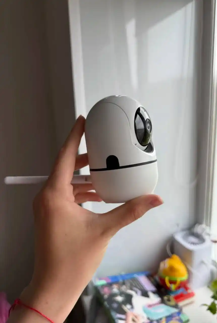 Видеоняня WiFi 360°, IP камера видеонаблюдения для дома, Full HD 1080P