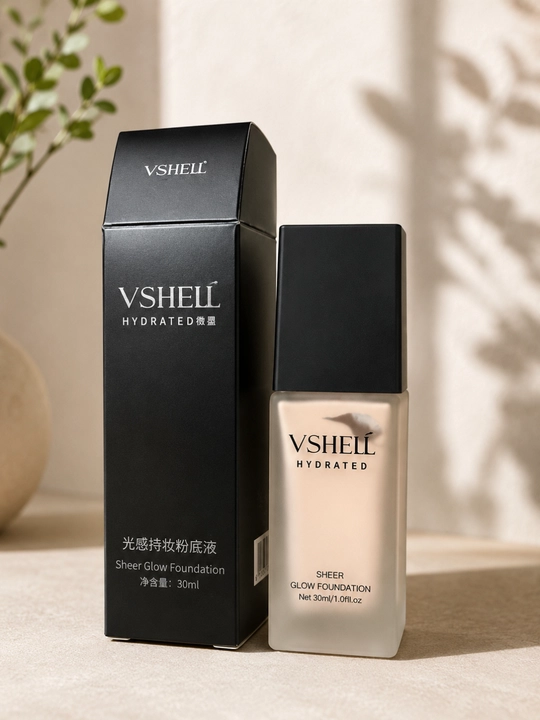 Tonal krem, 30 ml  tabiiy yorqin effekt beruvchi tonal krem