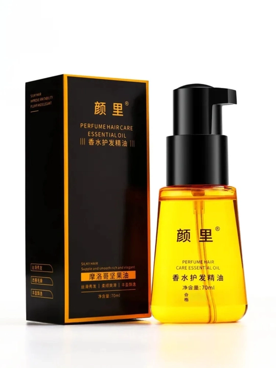 Sochlar uchun xushbo‘y moy, 70 ml, ipakdek ta’sirli
