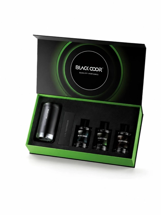 BLACK ODOR Premium avtomobil xushbo‘ylantirgichlari to‘plami - 