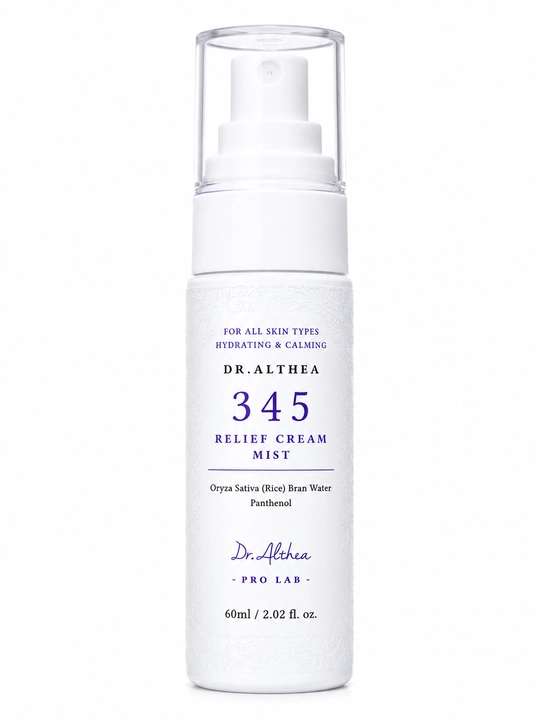 Dr.Althea 345 Relief Cream Mist tinchlantiruvchi yuz spreyi 60 ml