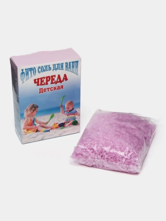 Соль морская для ванны, хвойная, с ромашкой, с чередой, для детей и взрослых, 500 г