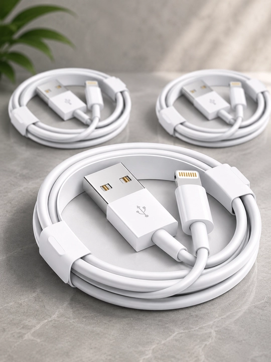 USB – Lightning kabel, iPhone uchun, tez zaryadlash va ma’lumot uzatish - 