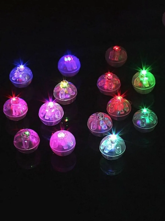 Mini LED yonadigan chiroqlar, bayram va ziyofat bezak chiroqlari, 10 dona