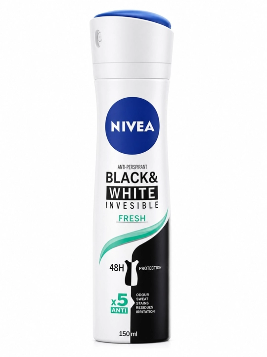 NIVEA Black & White Invisible Fresh (150 мл) - 
