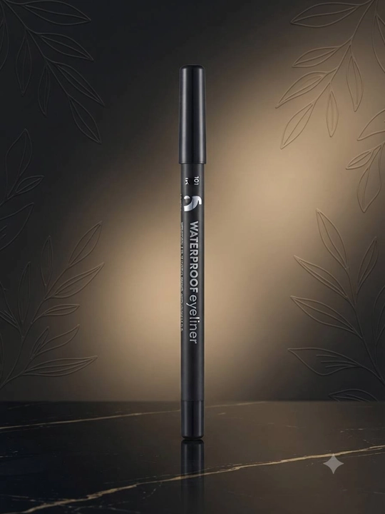 Flormar Waterproof Eyeliner ko'z qalami, yog'li qovoq uchun, suvga chidamli - 