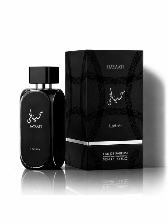 Мужской парфюм Hayaati Black 100 мл, арабские духи, стойкий мужской аромат для подарок - 