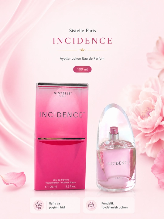 SISTELLE Женские парфюмерная вода INCIDENCE FEMME — 100 мл - 