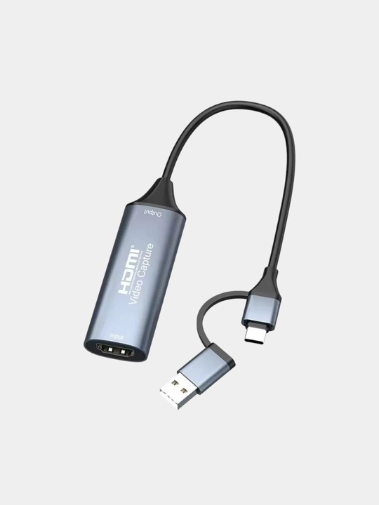 Захват видеосигнала с HDMI через USB, Type-C на HDMI - 
