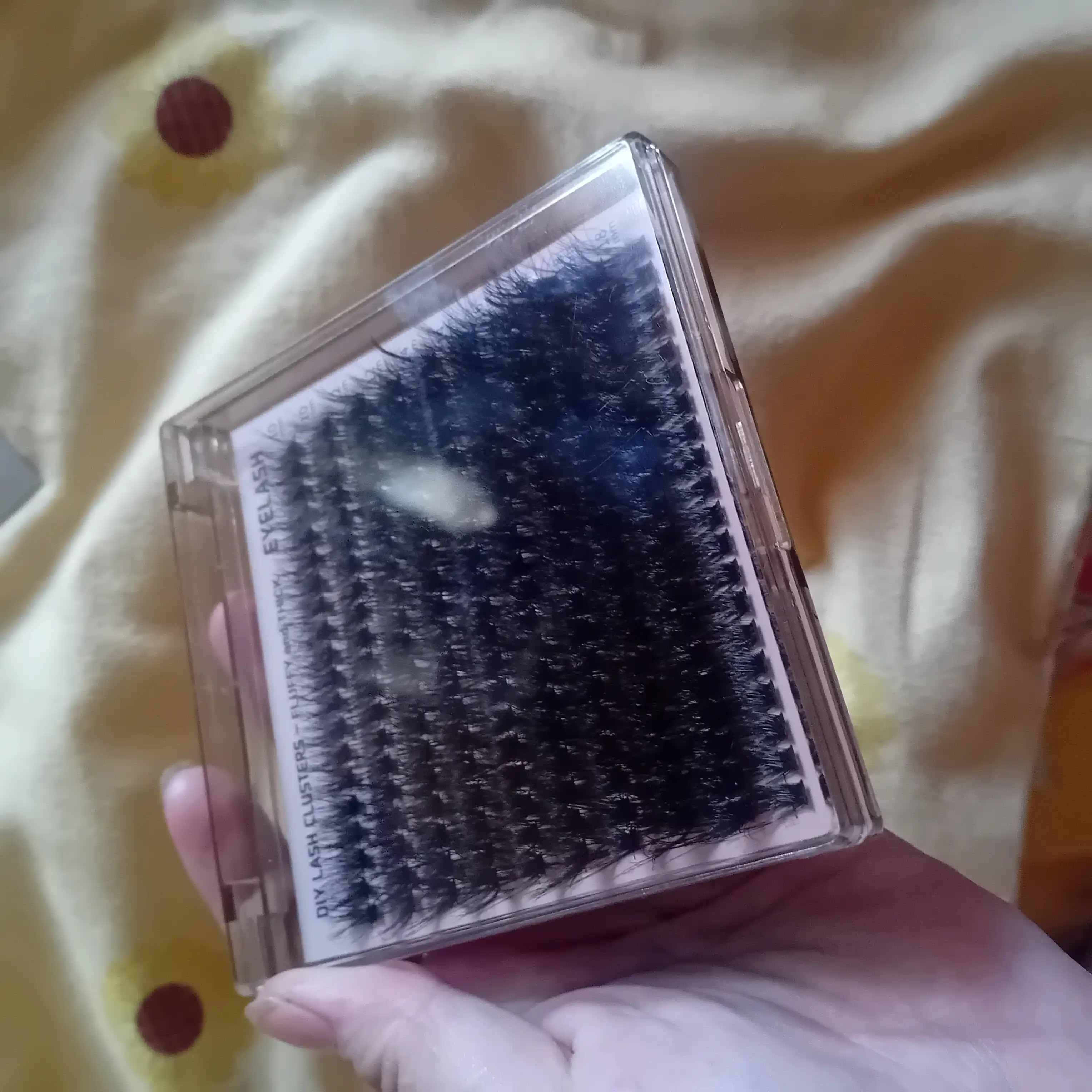 Ulama kipriklar, EYELASH 200D, uzun va egiluvchan, 190 dona