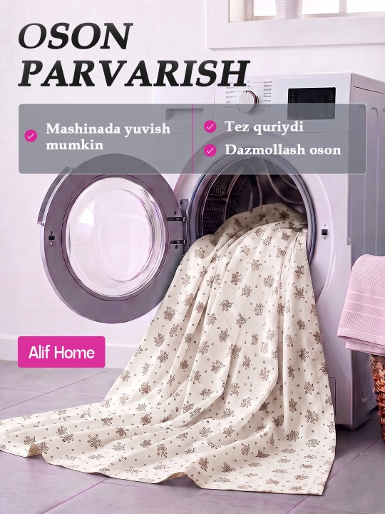 Choyshablar to'plami 3 tasi 1 da, ko'rpa va yostiq jildlari, prostiniya bilan