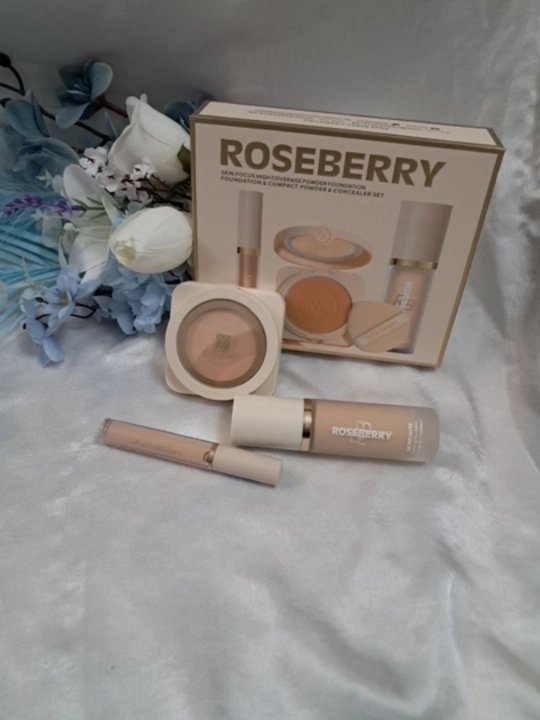 Набор ROSE BERRY 3 в 1 для женщин. Пудра TANALKA и набор CONTRA