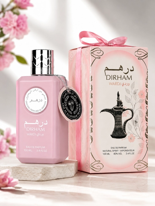 Dirham Wardi Eau De Parfum, 100 мл, женский цветочно-фруктовый парфюм