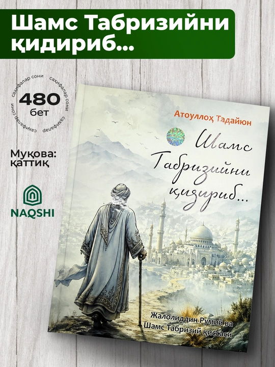 Jaloliddin Rumiy va Shams Tabriziy qissasi, Shams Tabriziyni qidirib adabiy kitob - 