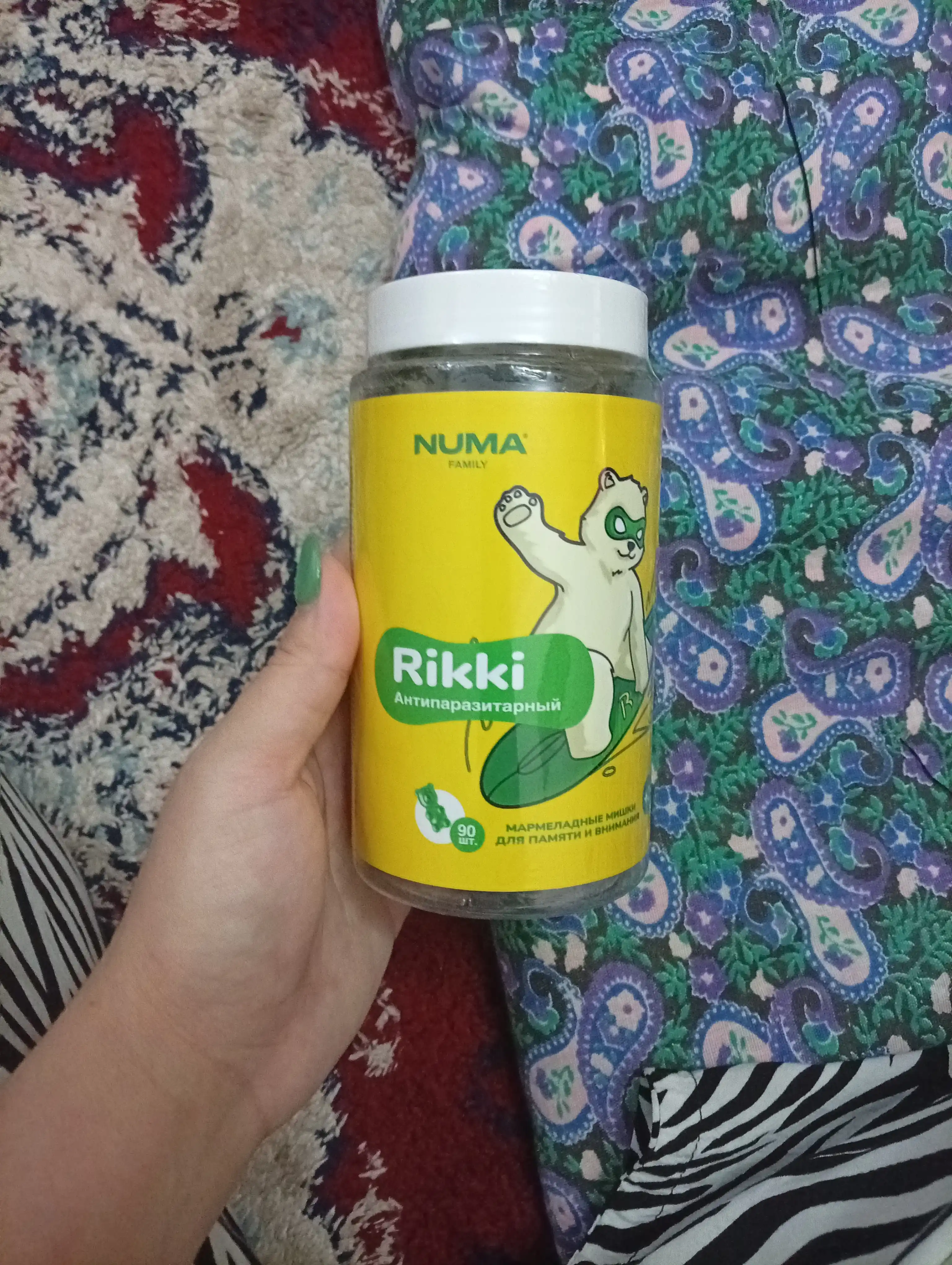 Антипаразитарное средство Rikki, 90 шт - Numa-Family