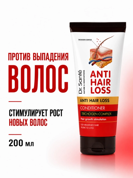 Бальзам от выпадения волос, против выпадения волос, для роста волос, Anti Hair Loss - 
