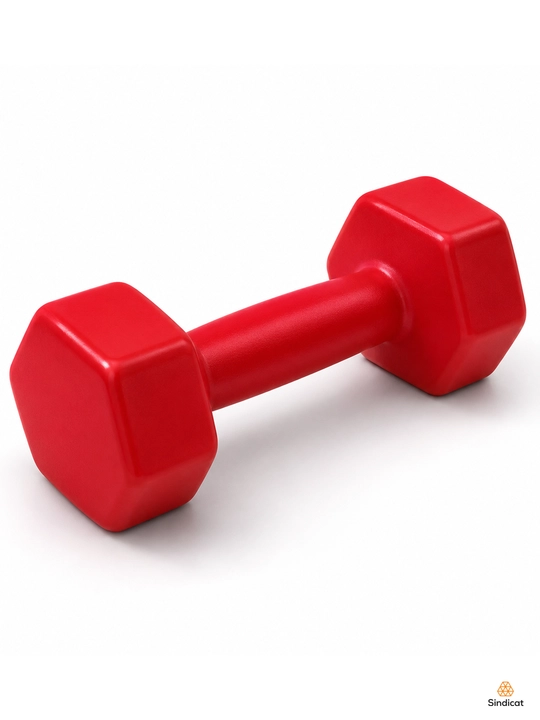 Gantellar fitnes va yoga uchun vinilli, 1 kg, turli ranglarda 1 dona