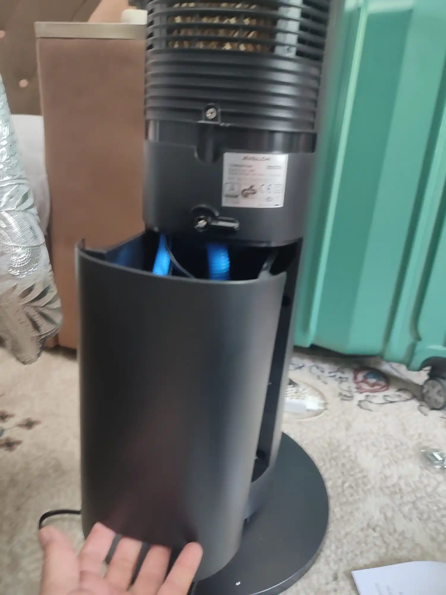 AVALON AVL-TF-4203R-42 dyumli 2 ta 1 da kolonali ventilyator va havo namlagich