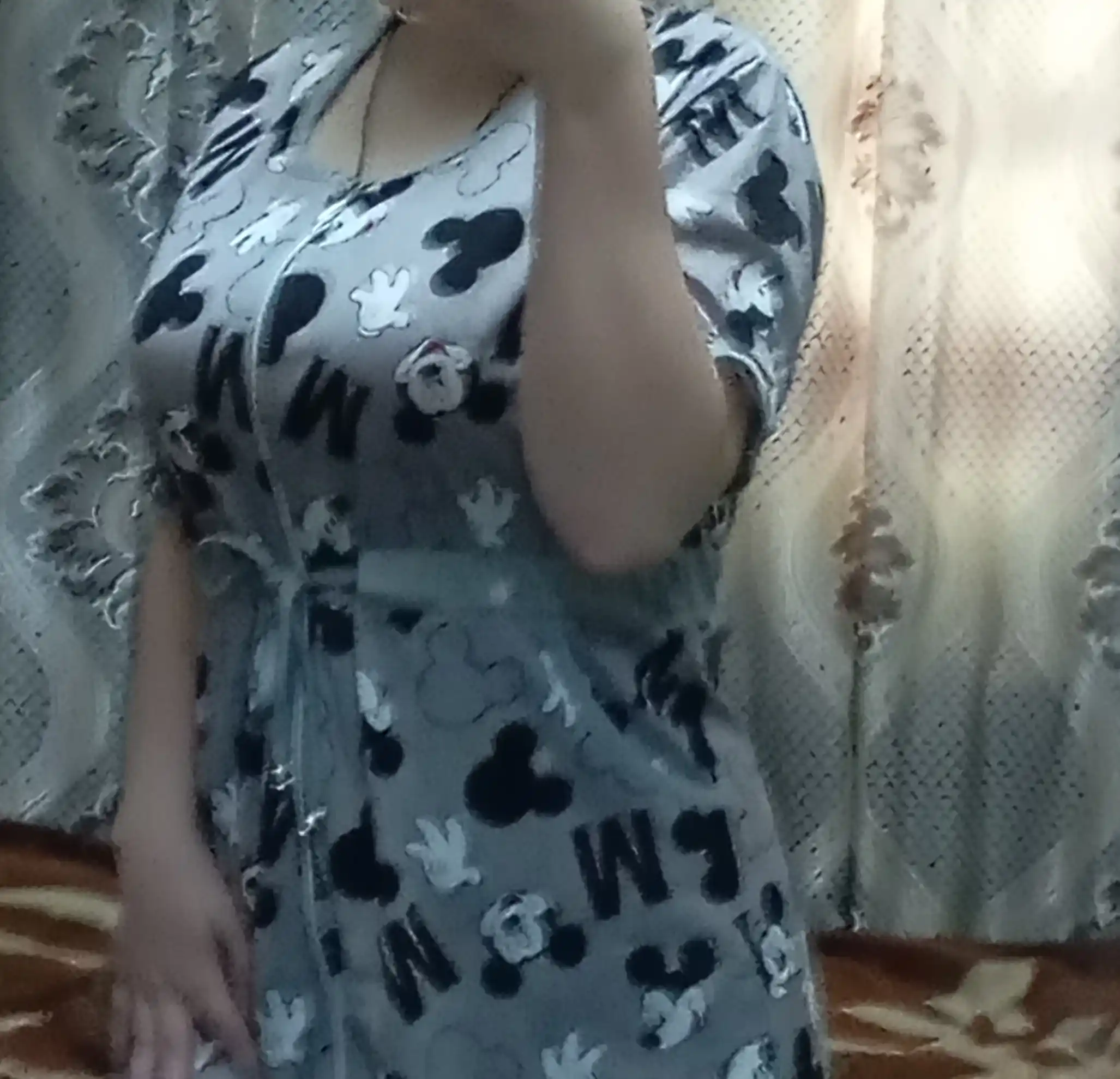 Qizlar va ayollar uchun xalat 100% paxta, uy, ko‘cha va sayr uchun qulay dizayn